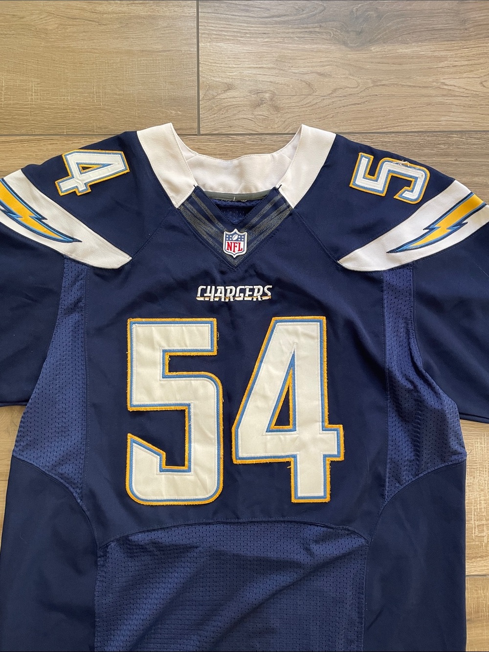 NFL Chargers #54 Football Jersey